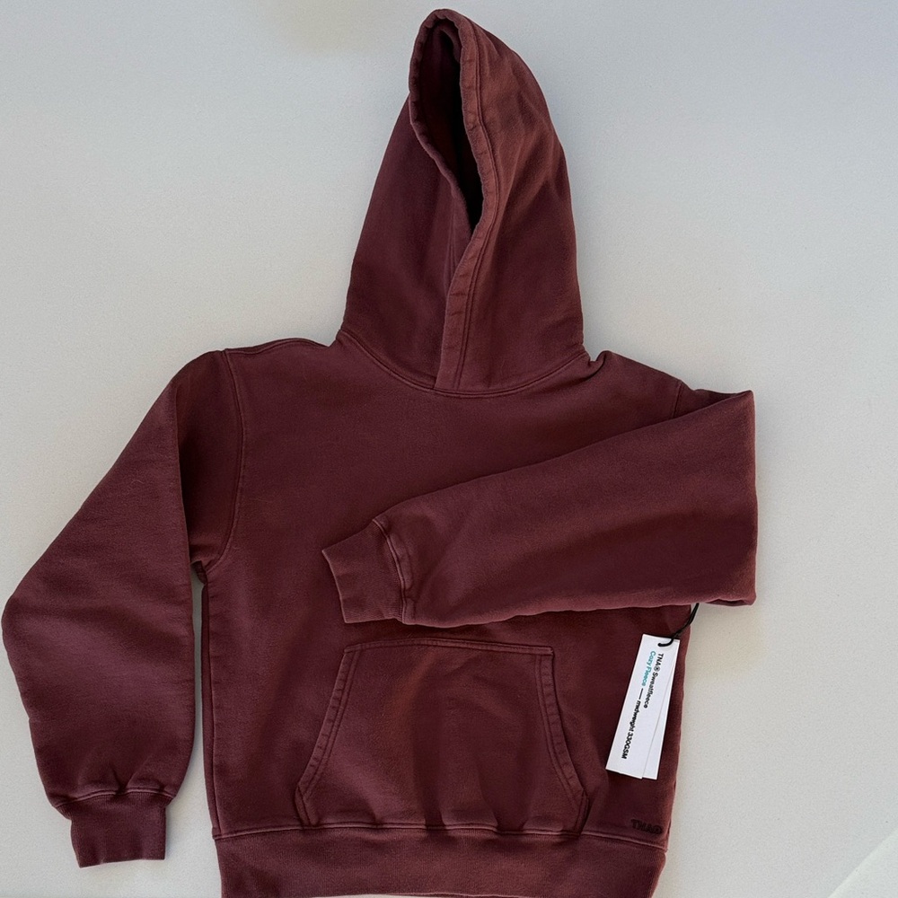 TNA Sweatfleece Maroon Hoodie